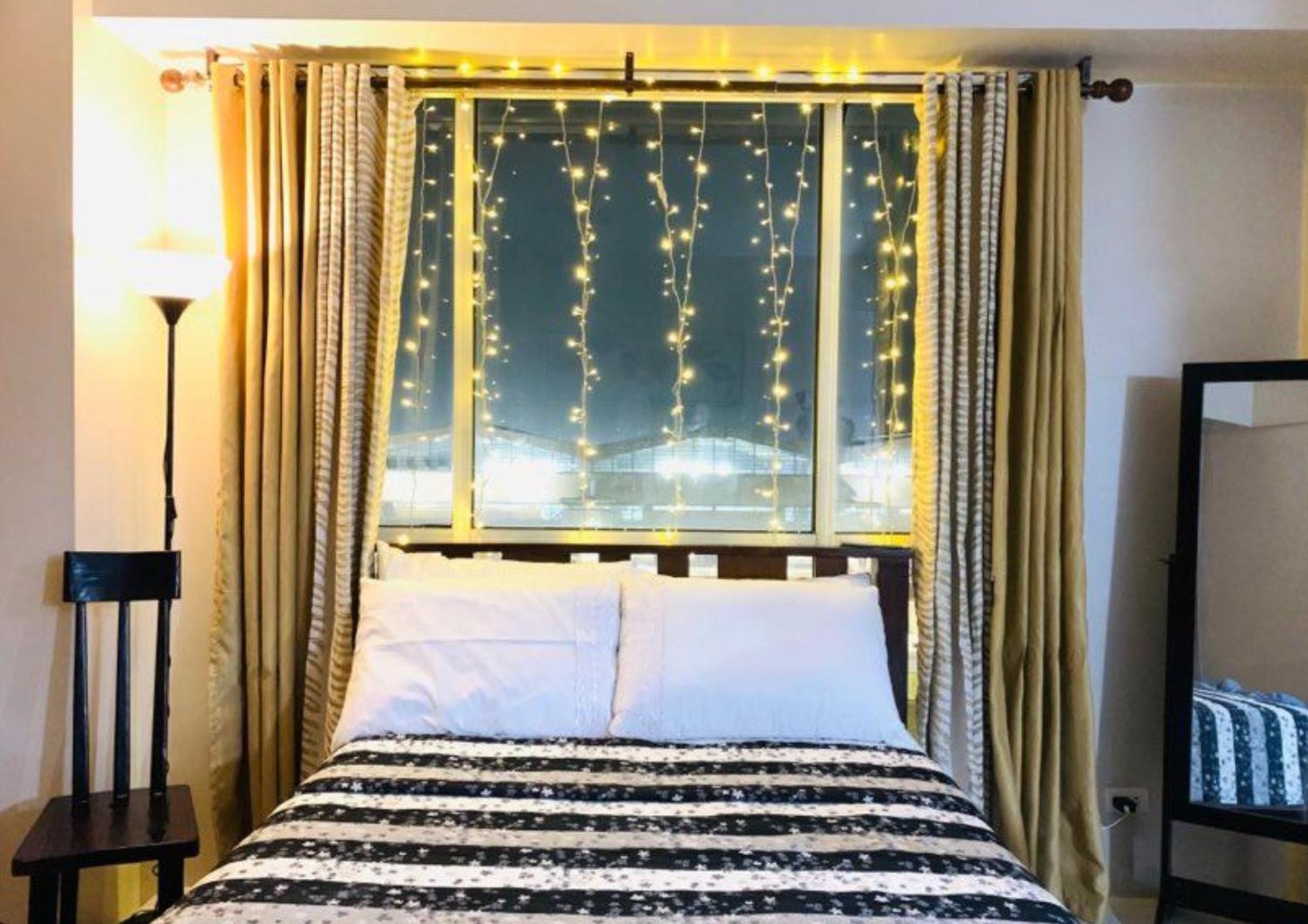 One Palm Tree Villas Condominium - Studio 7Th Fl With Balcony - Across Terminal 3 Airport Pasay Buitenkant foto